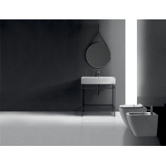 Galassia Meg11 8938 Раковина подвесная | накладная 1210*460 мм (белый глянцевый)