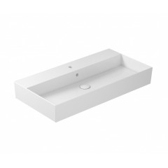 Galassia Meg11 8938 Раковина подвесная | накладная 1210*460 мм (белый глянцевый)