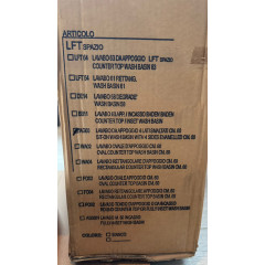 SIMAS Agile AG60 bi Раковина накладная 600*400 мм (белый глянцевый)