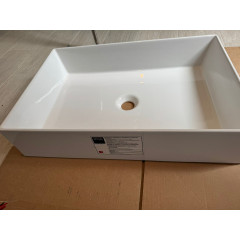SIMAS Agile AG60 bi Раковина накладная 600*400 мм (белый глянцевый)