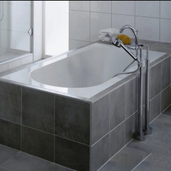 Villeroy&Boch Oberon Ванна прямоугольная 1600*750*450, с комплектом ножек, цвет белый (БЕЗ СЛИВА-ПЕРЕЛИВА)