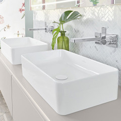 Villeroy&Boch Collaro Раковина 560*360*145, без отв. под смеситель, цвет альпийский белый