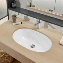Villeroy&Boch O.novo Раковина для установки под столешницу 530*320*205, с переливом, цвет альпийский белый