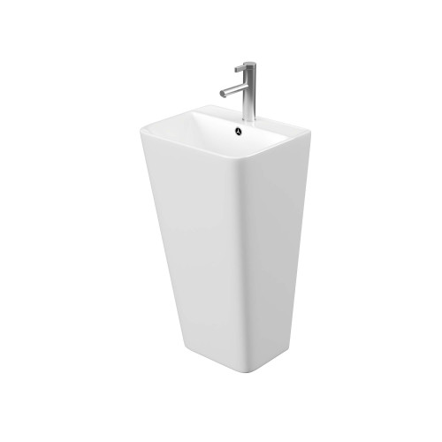 Умывальник пьедестальный Aquatek Optima Square 440x380x835