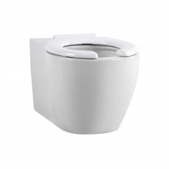 Подвесной унитаз для людей с ограниченными возможностями, сиденье дюропласт, 690*380*360