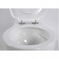 Подвесной унитаз для людей с ограниченными возможностями, сиденье дюропласт, 690*380*360