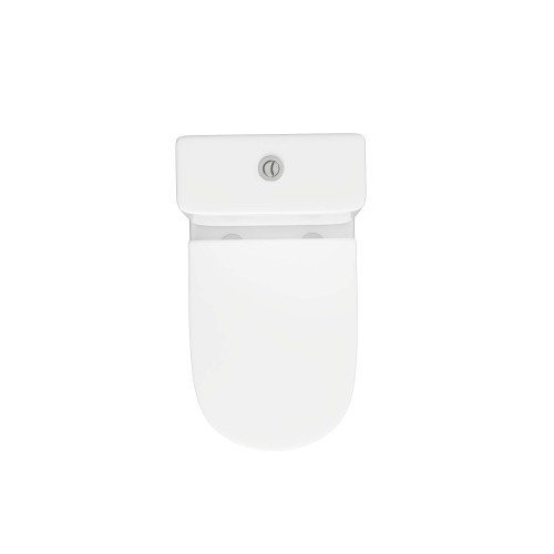 Унитаз напольный, безободковый, система смыва торнадо, Aquatek Optima Plus 620x355x790, крышка-сиденье дюропласт, легкосъемное с микролифтом