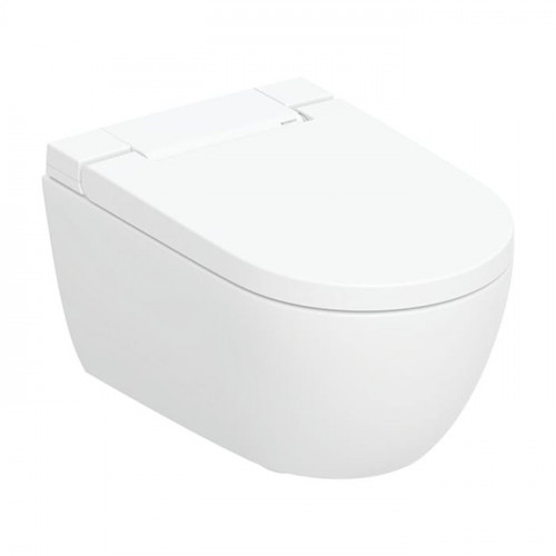 Geberit AquaClean Alba Унитаз-биде подвесной, белый / KeraTect, декор. панель: белый (замена 146.094.11.1)