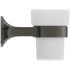 Ideal Standard La Dolce Vita Стакан, подвесной, цвет: PVD Magnetic Grey/матовое стекло