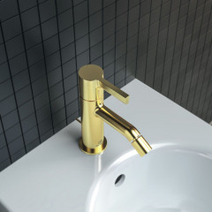 Ideal Standard Joy Смеситель для биде, на 1 отв, с донным клапаном, цвет: PVD Brushed Gold
