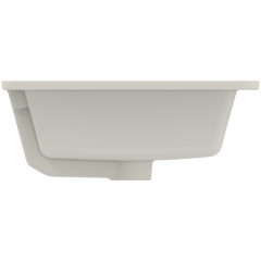 Ideal Standard Strada Раковина 595х440 мм, прямоугольная с переливом, встраиваемая снизу без отв. под смес., с крепежом, цвет: белый глянец