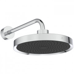 Ideal Standard Solos верхний душ 33см, с LED-подсветкой, с настенным держателем 40см, цвет: хром