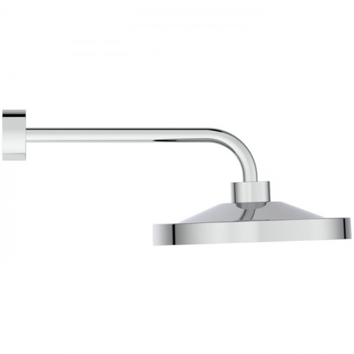 Ideal Standard Solos верхний душ 33см, с LED-подсветкой, с настенным держателем 40см, цвет: хром