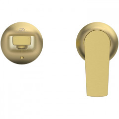 Ideal Standard La Dolce Vita Смеситель для раковины, встраиваемый, излив: 21см, без комплектом №1 A1313NU, цвет: PVD Brushed Gold