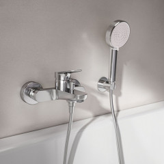 Ideal Standard Ceralife O Настенный смеситель для ванны/душа, цвет: хром