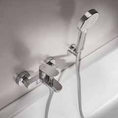 Ideal Standard Ceralife O Настенный смеситель для ванны/душа, цвет: хром