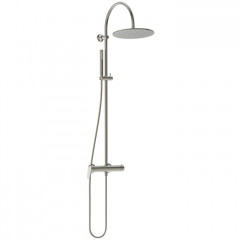 Ideal Standard La Dolce Vita Душевая стойка, смеситель для душа, верхний душ 30см, руч.душ Stick, шланг Idealflex 175см, цвет: PVD Silver Storm
