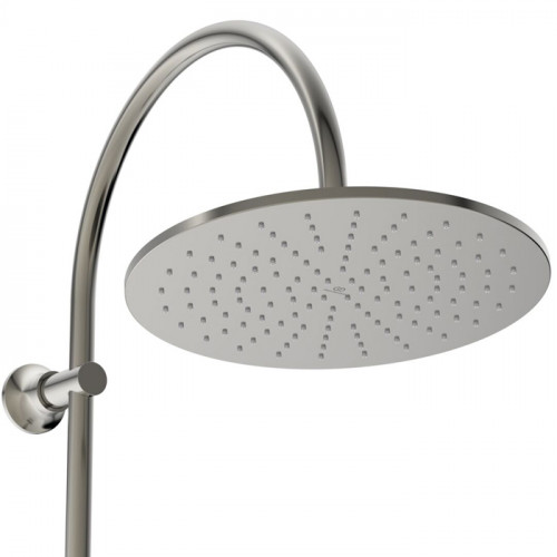 Ideal Standard La Dolce Vita Душевая стойка, смеситель для душа, верхний душ 30см, руч.душ Stick, шланг Idealflex 175см, цвет: PVD Silver Storm