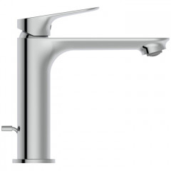 Ideal Standard Ceralife O Смеситель для раковины H120, без донного клапана, цвет: хром