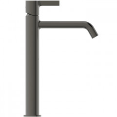 Ideal Standard Joy Смеситель для раковины, на 1 отв, высокий, цвет: PVD Magnetic Grey