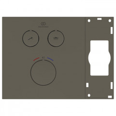 Ideal Standard Ceratherm Navigo Solos Смеситель для душа, встраиваемый, термостатический, без комплектом EASY-BOX A1000NU, цвет: PVD Magnetic Grey