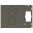 Ideal Standard Ceratherm Navigo Solos Смеситель для душа, встраиваемый, термостатический, без комплектом EASY-BOX A1000NU, цвет: PVD Magnetic Grey