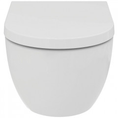 Ideal Standard Blend Curve Унитаз подвесной 545х360 мм безободковый RimLS+ с покрытием Ideal Plus, с крепежом для скрытого монтажа, цвет: белый глянец