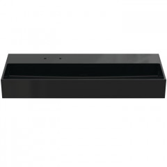 Ideal Standard Solos Раковина подвесная 100х50см, с 2 отв, без перелива, цвет: черный глянцевый