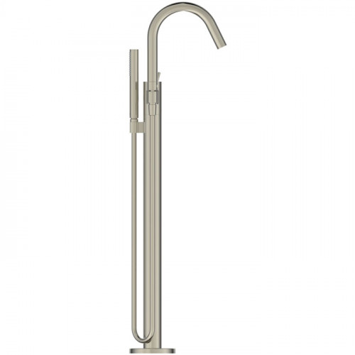 Ideal Standard Joy Смеситель для ванны, напольный, с ручным душем, цвет: PVD Silver Storm