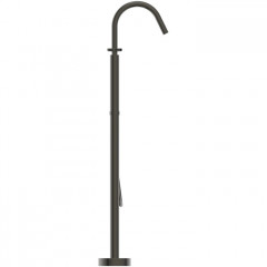 Ideal Standard Joy Neo Смеситель для ванны, напольный, с душевым набором, шлангом IDEALFLEX® 125см, цвет: PVD Magnetic Grey