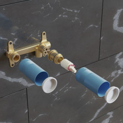 Ideal Standard BUILT-IN Встраиваемая часть однорычажного смесителя для раковины, резьба 1/2''