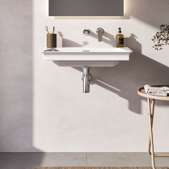 Ideal Standard La Dolce Vita Раковина 660х470хh125 мм, подвесная/накладная, без отв, с переливом и крепежом, покрытие: Diamatec® цвет: белый глянец