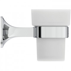 Ideal Standard La Dolce Vita Стакан, подвесной, цвет: хром/матовое стекло