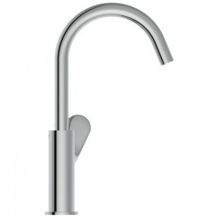 Ideal Standard Ceralife O Смеситель для раковины H215, с поворотным изливом, с донным клапаном, цвет: хром