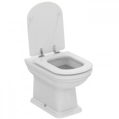 Ideal Standard Calla Унитаз приставной 54.5х36.5см, с сиденьем, цвет: белый