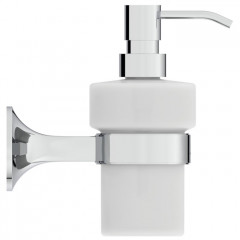 Ideal Standard La Dolce Vita Дозатор для жидкого мыла, подвесной, цвет: хром/матовое стекло