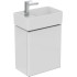 Ideal Standard Strada 2 Guest Раковина 500х350 мм, подвесная, с отв. под смес. слева , с крепежом и керам крышкой, цвет: белый глянец