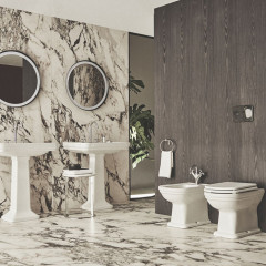 Ideal Standard Calla Унитаз приставной 54.5х36.5см, с сиденьем, цвет: белый