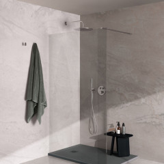 Ideal Standard Ceratherm Navigo Душ комплект: встроен. термостат+наруж. часть с перекл., руч душ, верх. душ: 300 мм+штанга: 400 мм цвет: хром