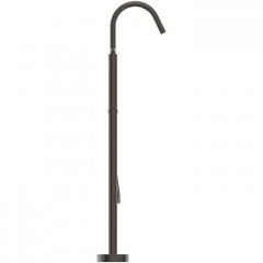 Ideal Standard Joy Neo Смеситель для ванны, напольный, с душевым набором, шлангом IDEALFLEX® 125см, цвет: PVD Magnetic Grey