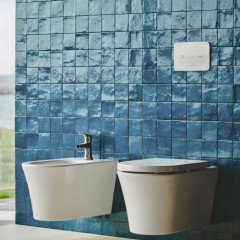 Ideal Standard La Dolce Vita Унитаз подвесной 545х360 мм безободковый RimLS+ с покрытием Ideal Plus, со скрытым крепежом , цвет: белый глянец