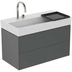 Ideal Standard Solos Раковина подвесная 100х50см, с 2 отв, без перелива, цвет: белый