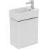 Ideal Standard Strada 2 Guest Раковина 450х270 мм, подвесная, с отв. под смес. справа , с крепежом и керам крышкой, цвет: белый глянец