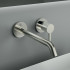 Ideal Standard Joy Cмеситель для раковины, встраиваемый, излив: 22.5см, без комплектом №1 A1313NU, цвет: PVD Silver Storm