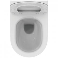 Ideal Standard La Dolce Vita Унитаз подвесной 545х360 мм безободковый RimLS+ с покрытием Ideal Plus, со скрытым крепежом , цвет: белый глянец