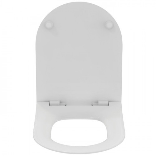 Ideal Standard Blend Curve Сиденье SLIM для унитаза, с микролифтом, быстосъемное, для T375101, T374901, T465501 , цвет: белый глянец