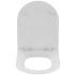 Ideal Standard Blend Curve Сиденье SLIM для унитаза, с микролифтом, быстосъемное, для T375101, T374901, T465501 , цвет: белый глянец