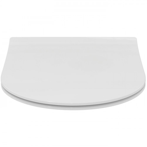 Ideal Standard Blend Curve Сиденье SLIM для унитаза, с микролифтом, быстосъемное, для T375101, T374901, T465501 , цвет: белый глянец