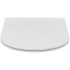 Ideal Standard Blend Curve Сиденье SLIM для унитаза, с микролифтом, быстосъемное, для T375101, T374901, T465501 , цвет: белый глянец