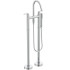 Ideal Standard Joy Neo Смеситель для ванны, напольный, с душевым набором, шлангом IDEALFLEX® 125см, цвет: хром
